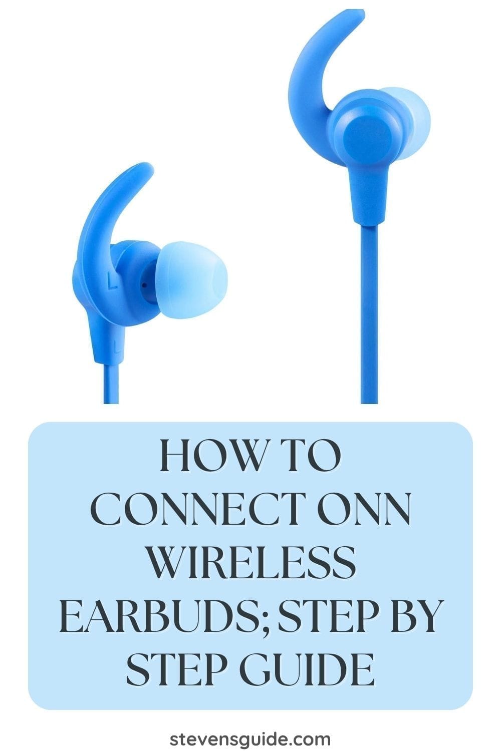 How To Connect Onn Wireless Earbuds