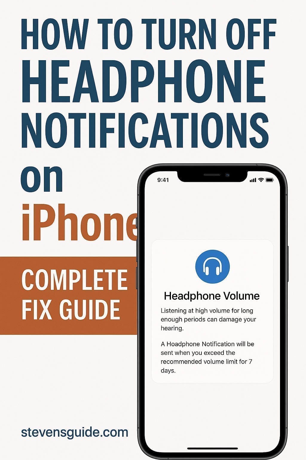 How to Turn Off Headphone Notifications on iPhone