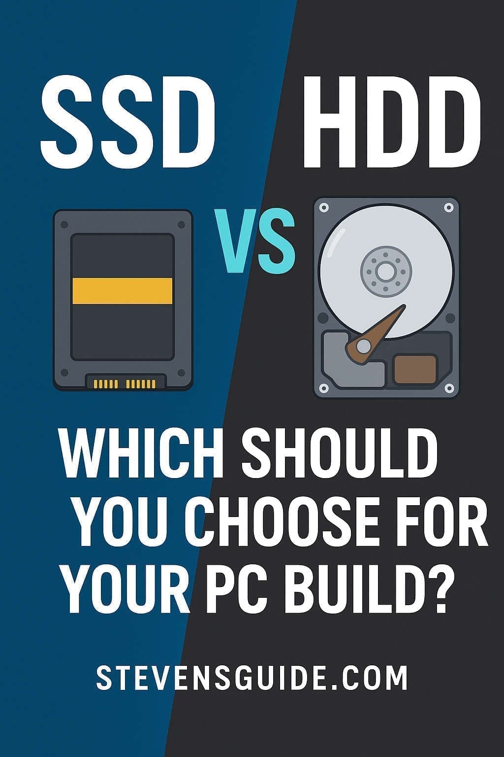 SSD vs HDD: Which Should You Choose for Your PC Build in 2025? SSD vs HDD: Which Should You Choose for Your PC Build in 2025
