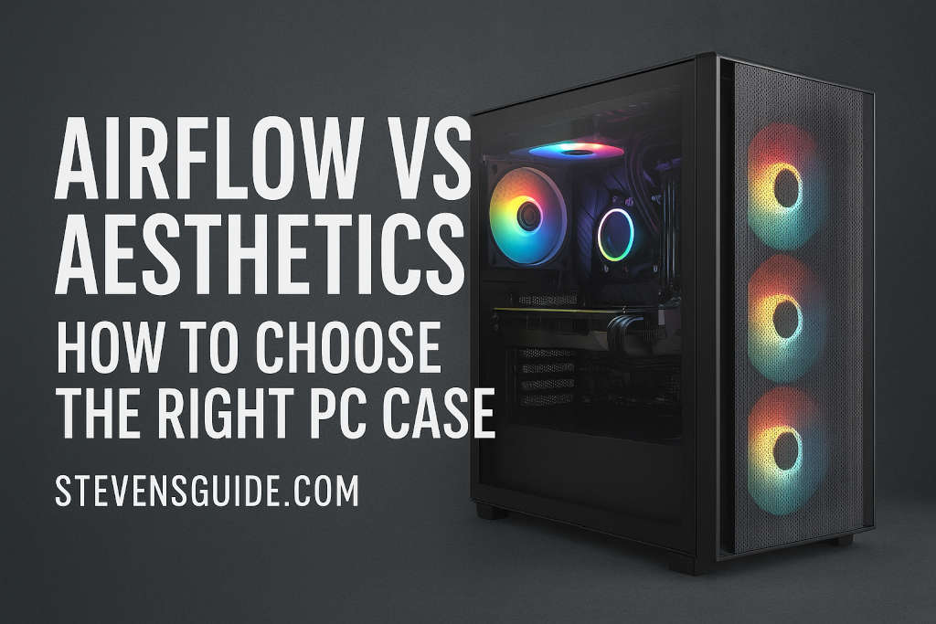 Airflow vs Aesthetics: How to Choose the Right PC Case in 2025 Airflow vs Aesthetics: How to Choose the Right PC Case in 2025