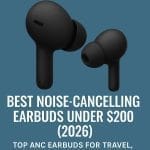 Best Noise-Cancelling Earbuds Under $200 (2026)