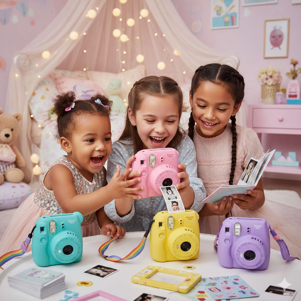 Best Instant Cameras for Girls Ages 3–12: Top Christmas Gift Guide 2025