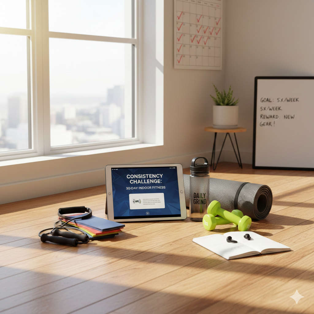 How to Stay Consistent with Indoor Workouts